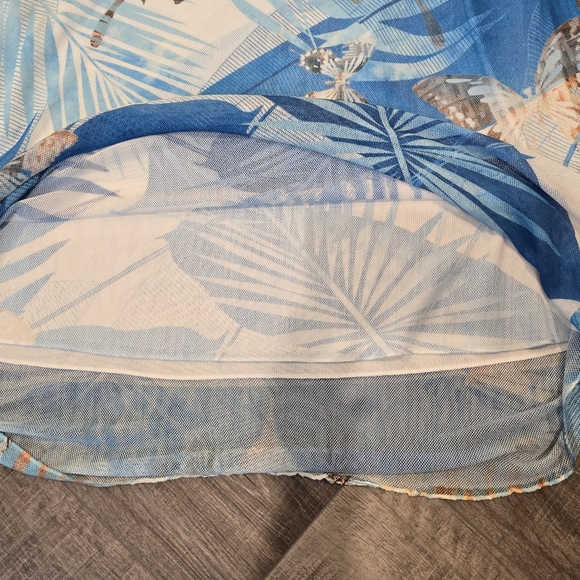 NWT Clotheshead Tank net/mesh midi dress - Picture 3 of 4